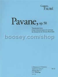 Pavane, op. 50 transcription pour violoncelle et guitare