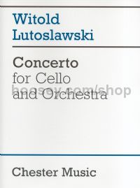 Cello Concerto (Full Score)