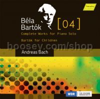 The complete works for solo piano - Vol. 4 - Bartók for Children (Hanssler Classics Audio CD)