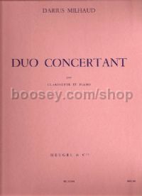 Duo Concertant Clarinet 