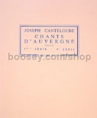 Chants D'Auvergne Vol.2 (Study Score)