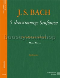 5 dreistimmige Sinfonien (Performance Score)