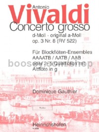 Concerto grosso op. 3/8 RV 522