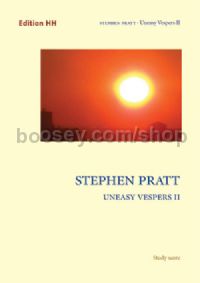 Uneasy Vespers II (Vocal Score)