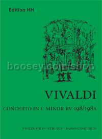 Concerto C Minor RV 198/198A