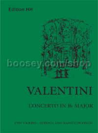 Concerto Bb Major (Study Score)