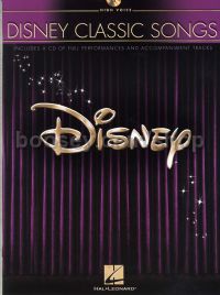 Disney Classic Songs high Voice (Book & CD)