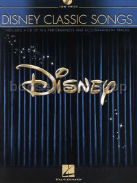 Disney Classic Songs low Voice (Book & CD)