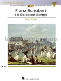15 Selected Songs (Book & CD) Low Voice