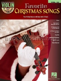 Favorite Christmas Songs - Violin (Book & Online Audio)