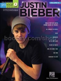 Pro Vocal 64 Justin Bieber (Book & CD) Men's Edition