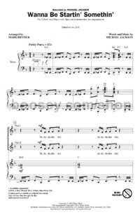 Wanna Be Startin' Somethin' (2-Part Choir & Piano)