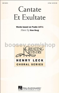 Cantate et Exultate (2-Part Choir)