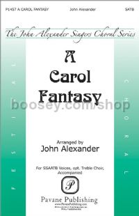 A Carol Fantasy for SSAATB choir