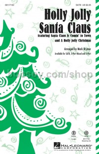 Holly Jolly Santa Claus (SATB)