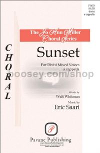 Sunset for SATB choir