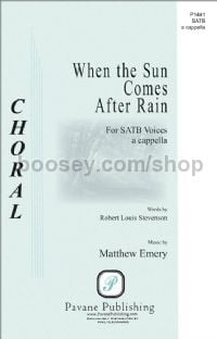 When the Sun Comes After Rain for SATB choir