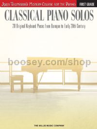 Classical Piano Solos, First Grade (Modern Course)