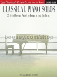 Classical Piano Solos, Second Grade (Modern Course)