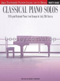Classical Piano Solos, Fourth Grade (Modern Course)