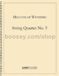 String Quartet No. 5 (score)