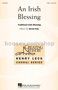 An Irish Blessing (Unison Choral Score)