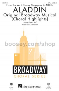 Aladdin - Original Broadway Musical (2-Part Choir)