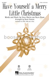 Have Yourself a Merry Little Christmas (SATB)