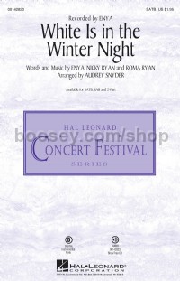 White Is in the Winter Night (SATB)