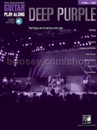 Guitar Play-Along 190 Deep Purple (Book & Online Audio)