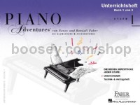 Piano Adventures: Unterrichtsheft 1 (mit CD)