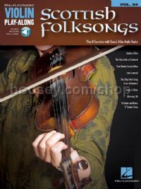 Violin Play-Along Vol.54 - Scottish Folksongs (Book & Online Audio)