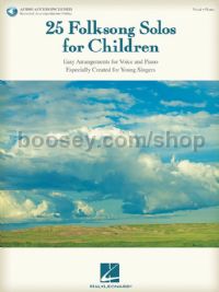 25 Folksong Solos For Children (Book & Online Audio)
