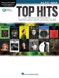 Hal Leonard Instrumental Play-Along: Top Hits - Alto Saxophone (Book/Online Audio)