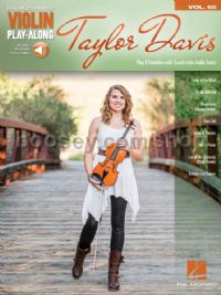 Violin Play-Along Vol.65 - Taylor Davis (Book & Online Audio)
