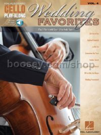 Cello Play-along - Wedding Favourites (Book & Online Audio)