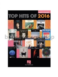 Top Hits Of 2016 (Easy Piano)