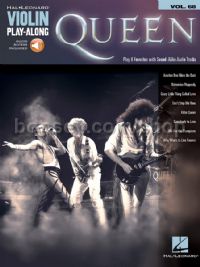 Violin Play-Along Vol.68 - Queen (Book & Online Audio)