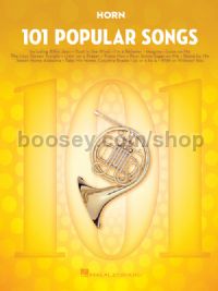 101 Popular Songs (Horn)
