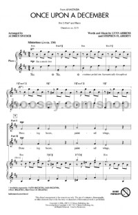 Once Upon a December (2-Part Choir)