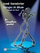 Tango in Blue for saxophone quartet (score & parts)