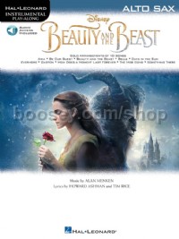 Beauty & The Beast Instrumental Playalong - Alto Saxophone (Book & Online Audio)