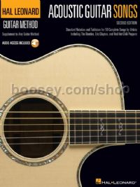 Acoustic Guitar Songs - 2nd Edition (Book & Online Audio)