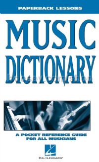 Paperback Lessons: Music Dictionary 
