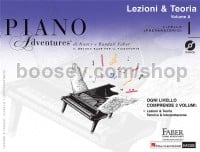 Piano Adventures - Lezioni & Teoria Livello 1 + CD