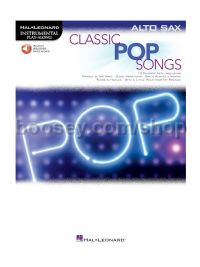 Classic Pop Songs Instrumental Play-Along - Alto Saxophone (Book & Online Audio)