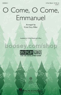 O Come, O Come, Emmanuel (3-Part Choir)