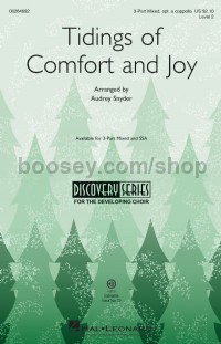 Tidings of Comfort and Joy (3-Part Choir)