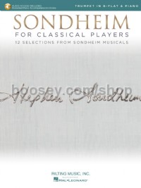 Sondheim For Classical Players Trumpet (Book & Online Audio)