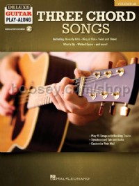 Three Chord Songs - Guitar (Book & Online Audio)